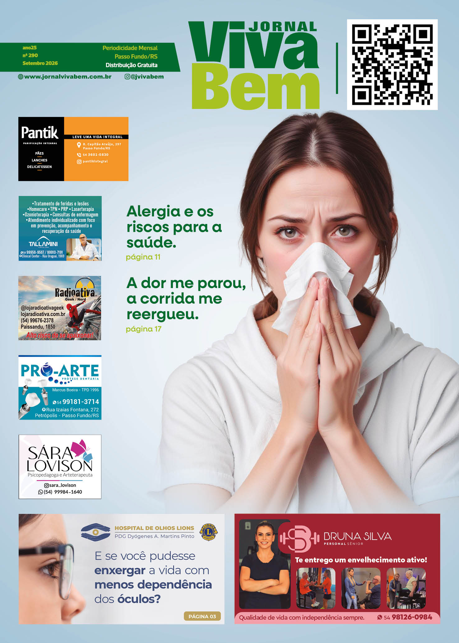 Última edição do Jornal Viva Bem