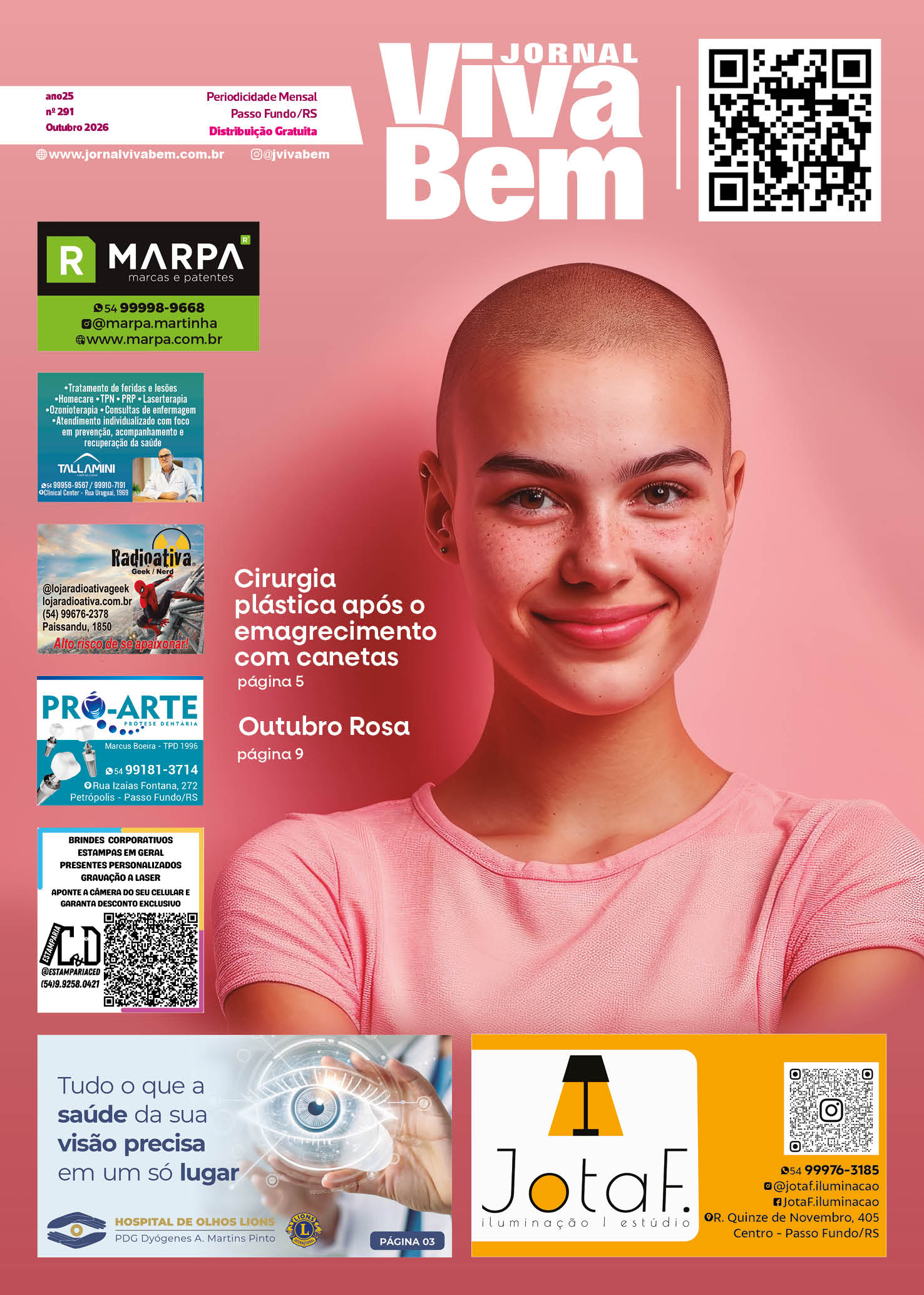 Última edição do Jornal Viva Bem